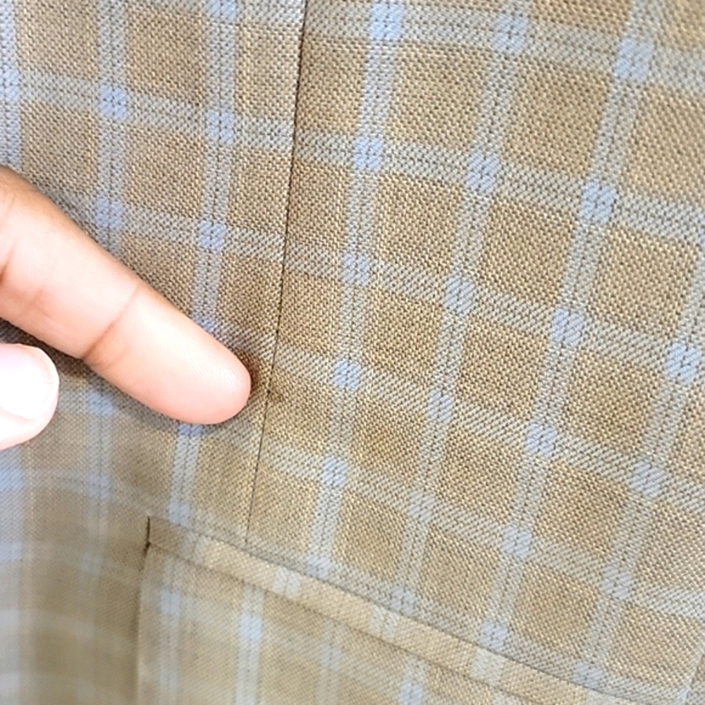 Holland & Sherry Custom Tailored (40r) Plaid Spor… - image 6